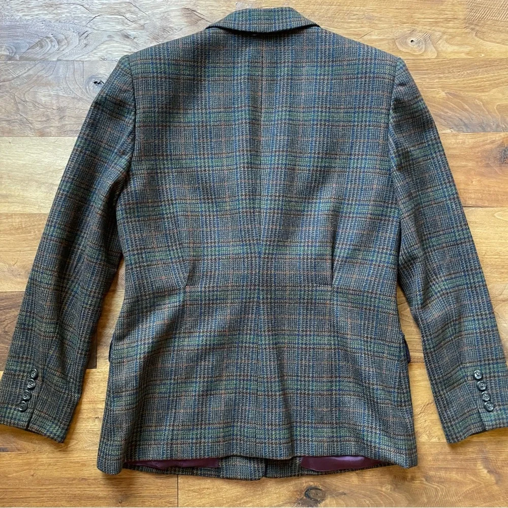 Lauren Ralph Lauren Checkered Blazer - Brown and Blue - Picture 10 of 16